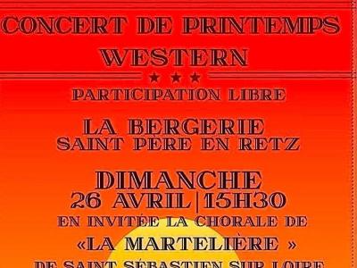 Concert de printemps western
