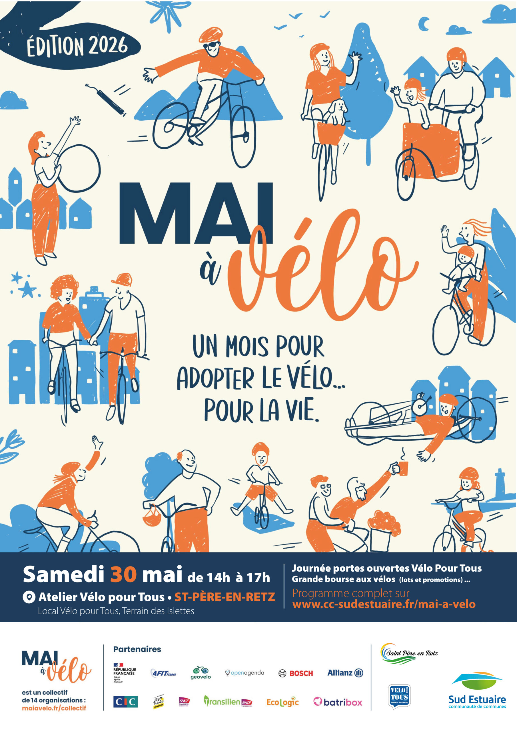 Mai à vélo
