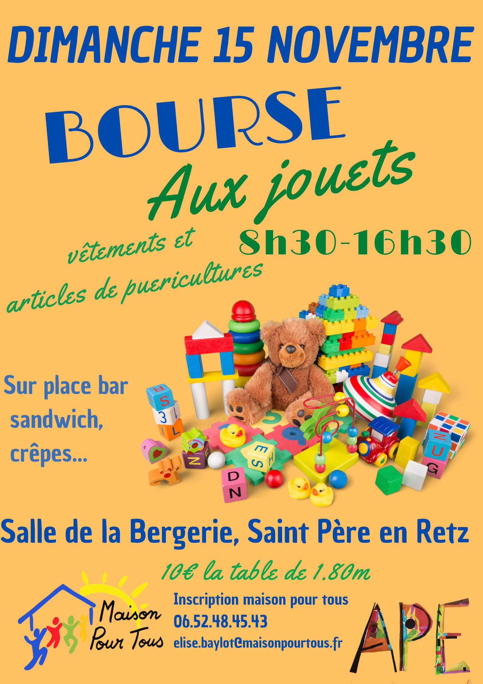 Bourse aux jouets